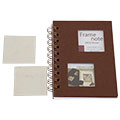 フレームノートＭＳ２ブラウン　メタル付キット