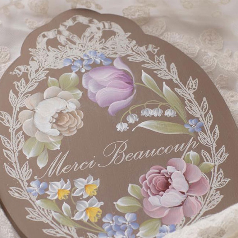 〈動画レッスン〉川島詠子の「春のメルシープレート」を描く 