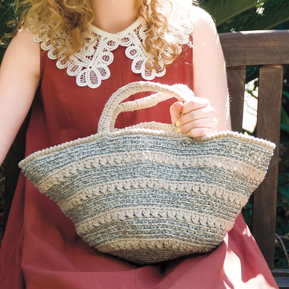 〈糸セット〉ナチュラルカラーのバッグ