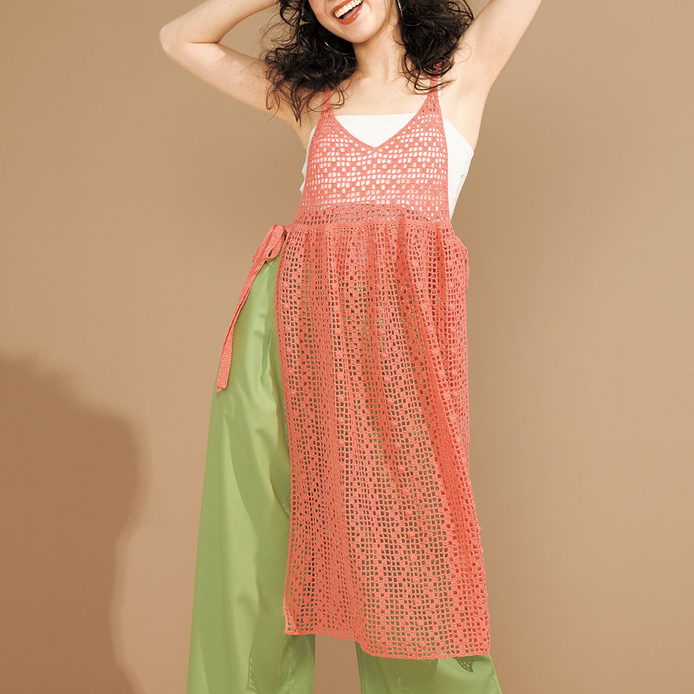 〈糸セット〉エプロンワンピース