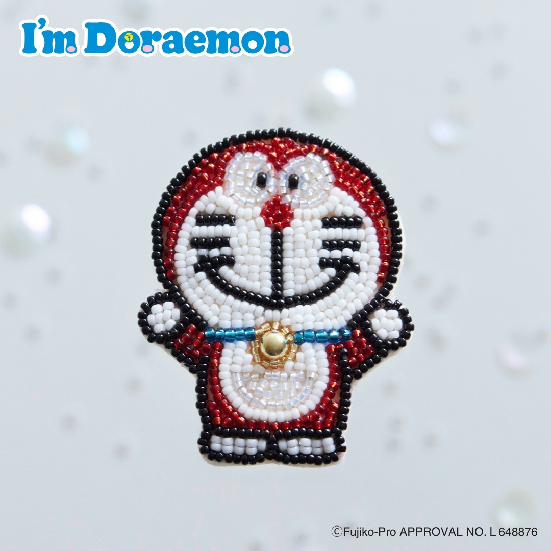 I’m Doraemon ひみつ道具のビーズブローチキット［ミニドラえもん］