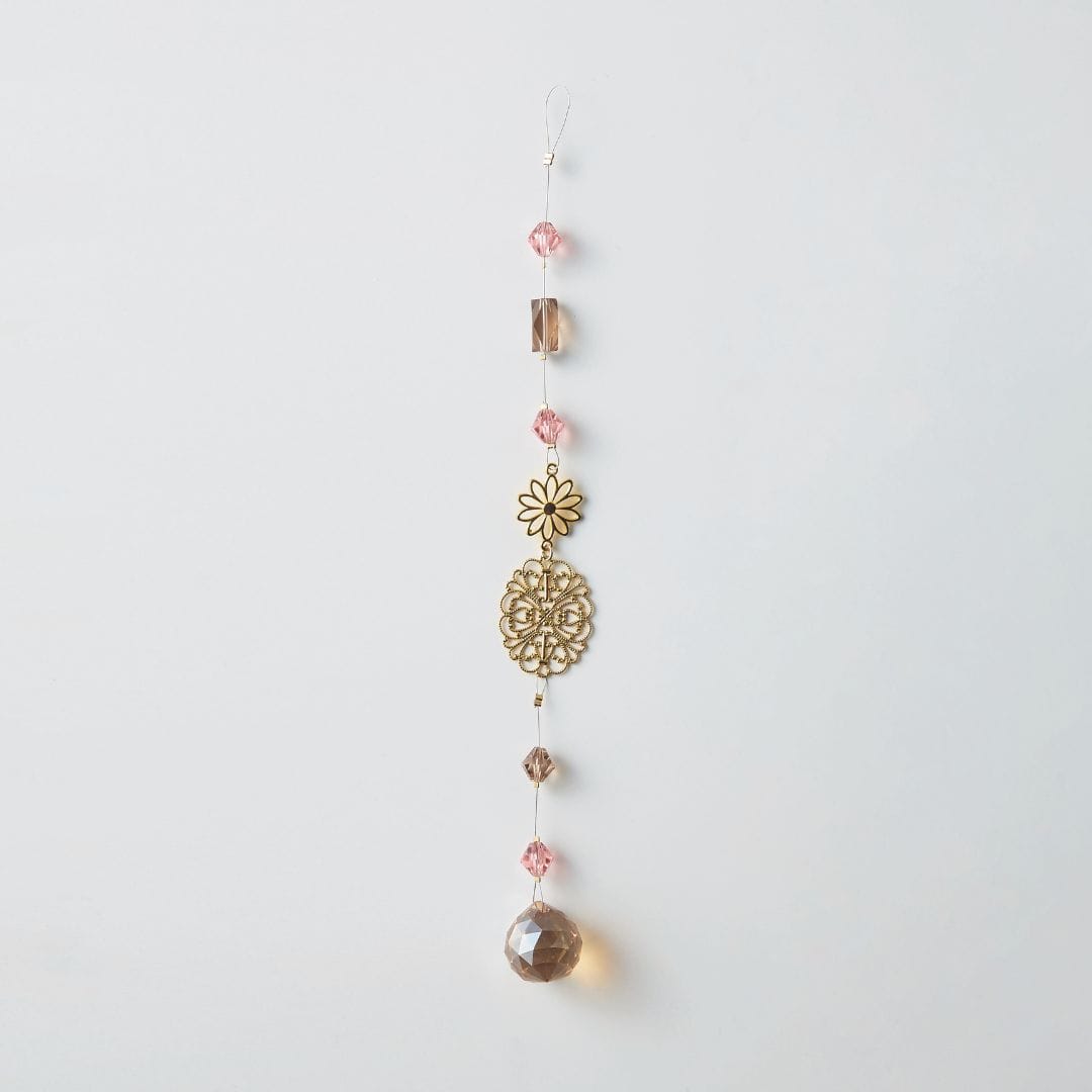 ラッキーモチーフ　サンキャッチャー　花