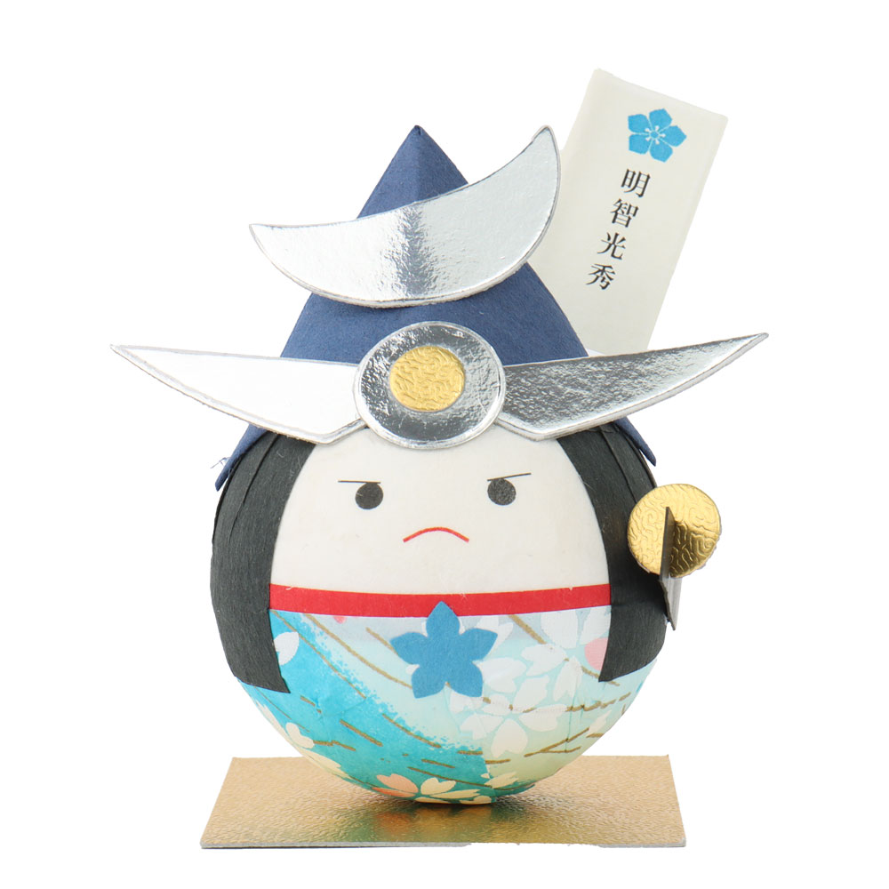 美濃和紙武将 明智光秀