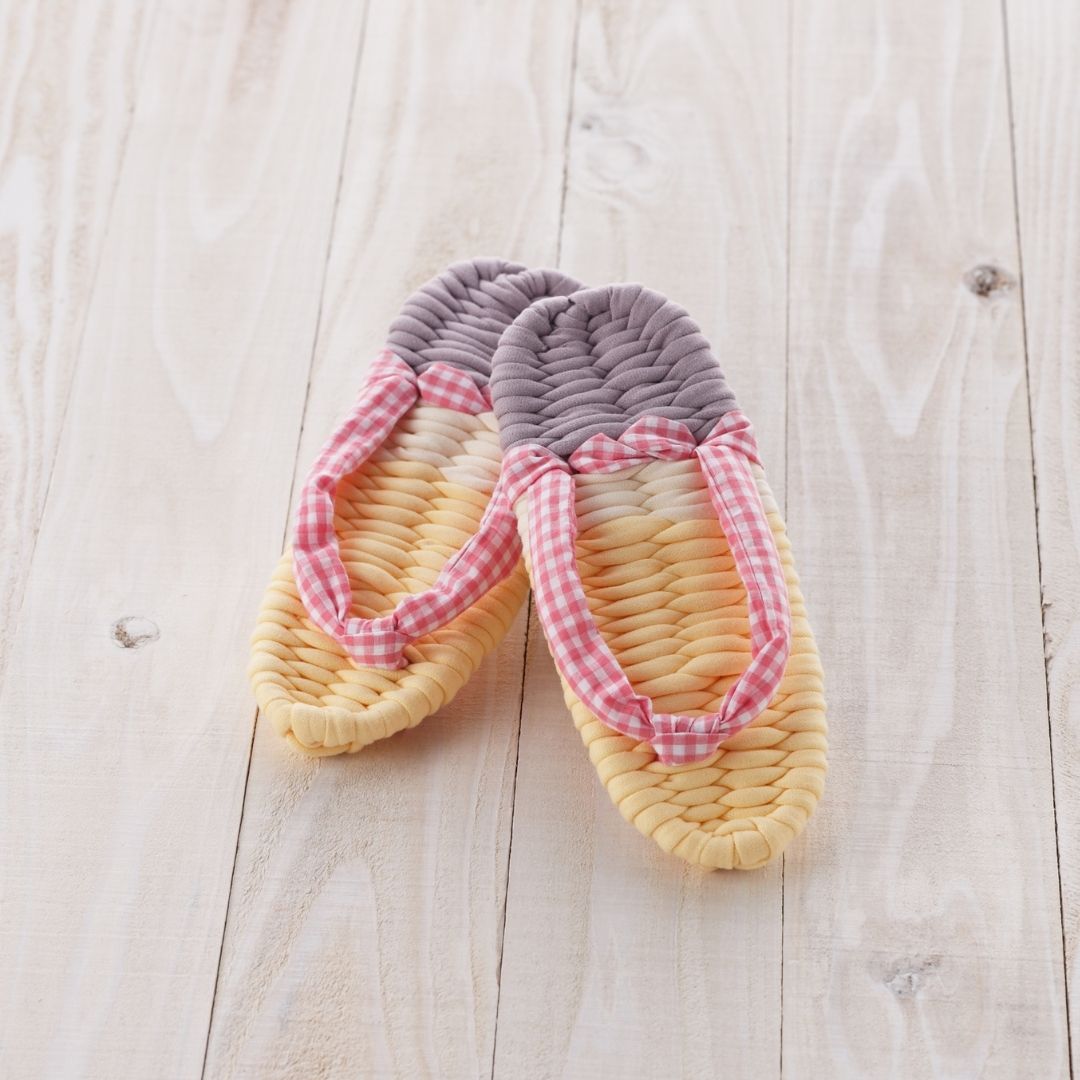 布ぞうりキット　イエロー