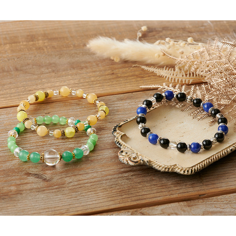 【毎月お届け】天然石のブレスレット 手づくりキット