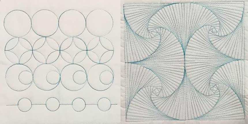 二つのスペシャル・セミナー開催決定！　その２　笹倉幸子さんによる『ルーラーワーク研究会』～定規を使ったミシンキルティング～