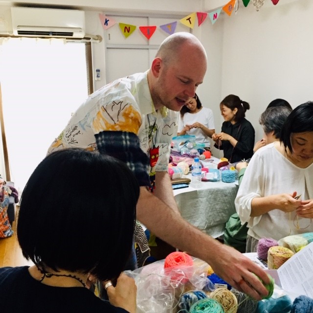 Vol.12　WESTKNITS スティーブン ウエストさんワークショップ@EYLUL