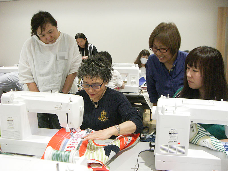 ワンデー・スペシャルセミナー 刺し子ステッチを楽しむ スペシャルSashikoミシン研究会　小関鈴子