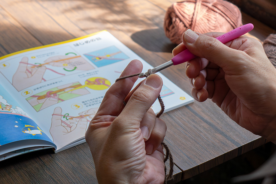 あみものできた！ 第3回