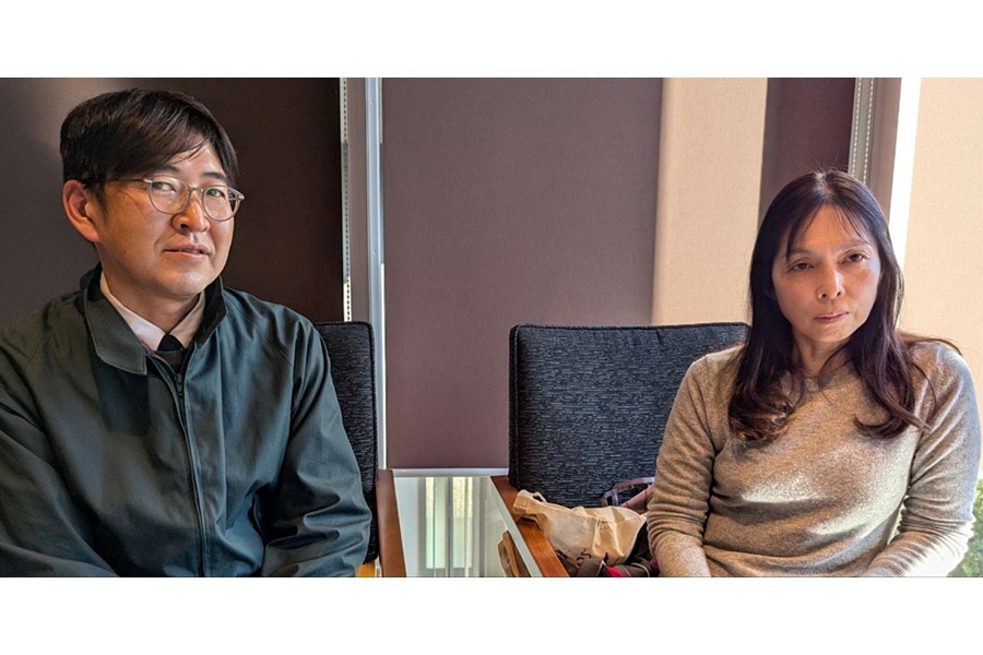 河越さん（右）と川尻さん（左）