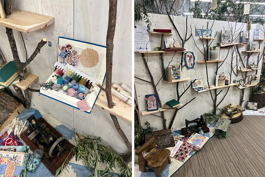若山雅子先生の「物語をつなぐキルト展」展示作品7560、7562
