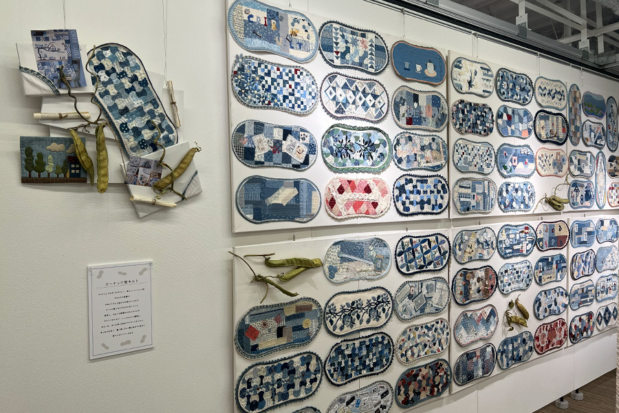 若山雅子先生の「物語をつなぐキルト展」展示作品7548