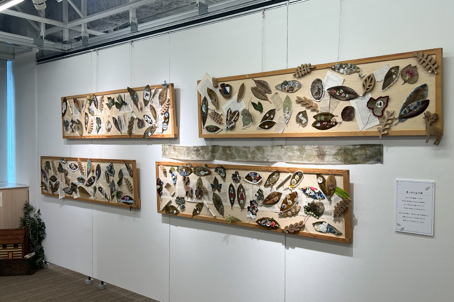 若山雅子先生の「物語をつなぐキルト展」展示作品7545