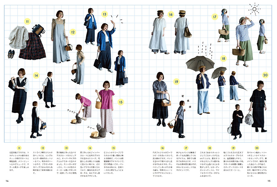 『KUBA SAN MADE シンプル&ベーシックを着こなす』