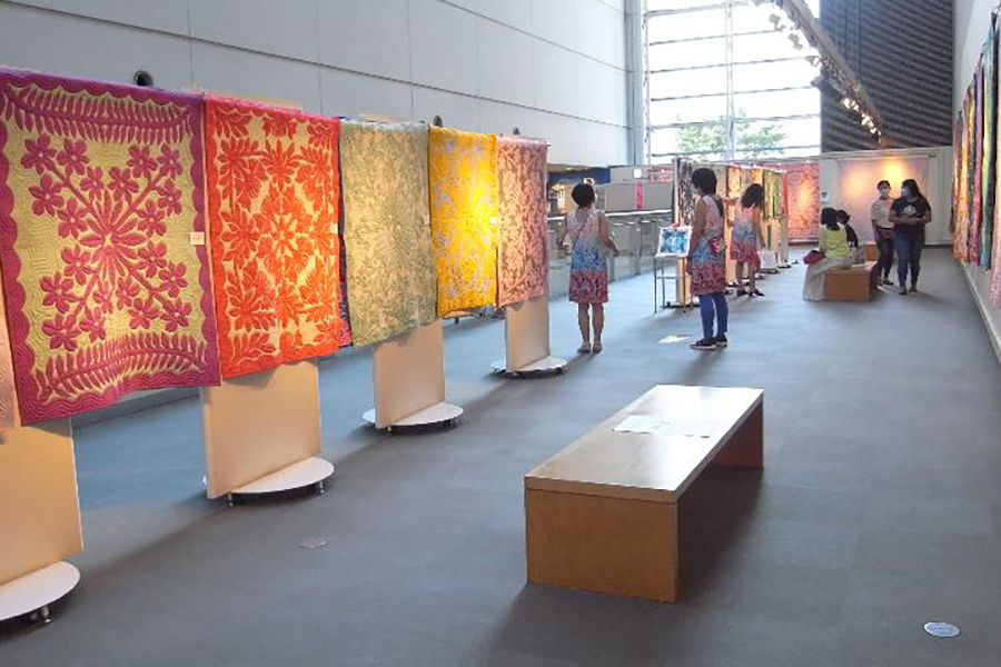 ハワイアンキルターズクラブKaohinani 2020 キルト展