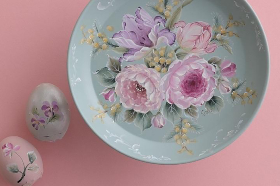 トールペイントのイースター