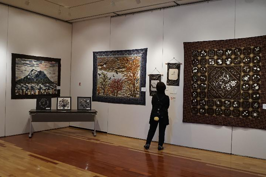 大島紬パッチワークキルト展