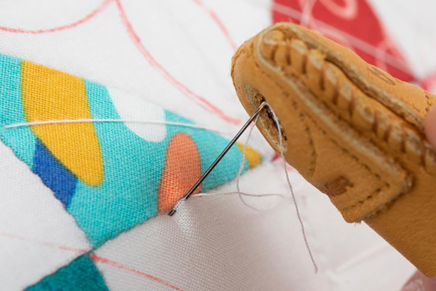 第7回　パッチワークの基礎のキソ　キルティングをする