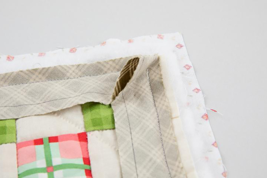 第９回最終回　パッチワークの基礎のキソ　バインディングをする