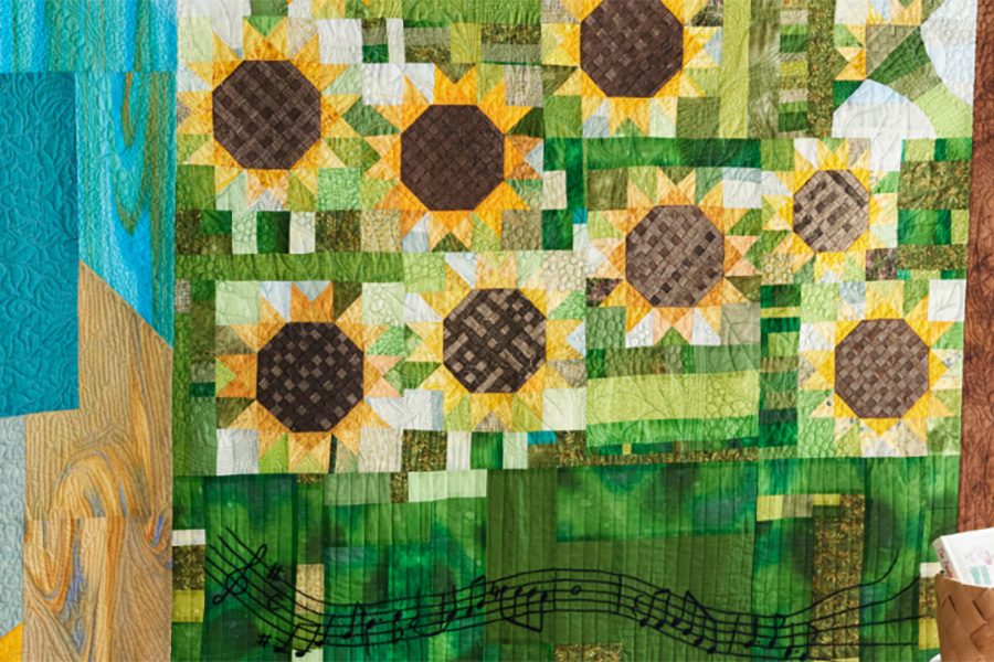 キルトジャパン2025年7月号　ポストカードダウンロード