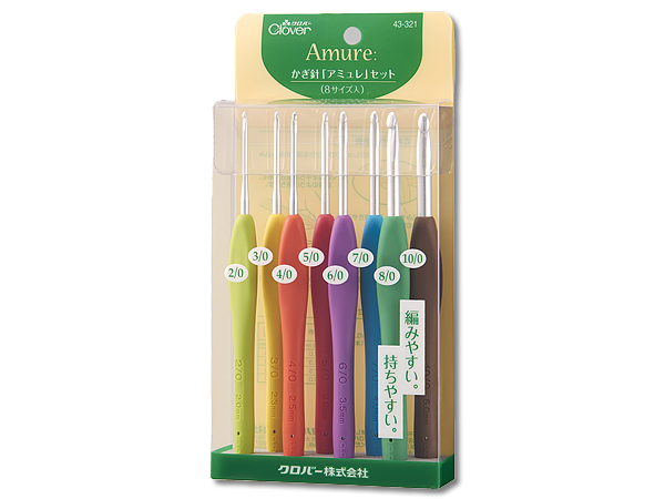 アミュレ 2/0~10/0針の8本セット