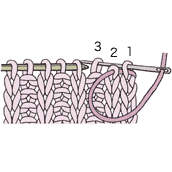 編み 止め ゴム 初心者の為の棒針編みの始め方 1×1ゴム編みのゴム止め