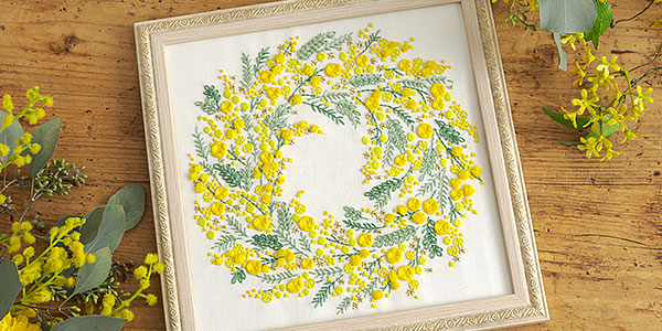 春の陽の花かんむり