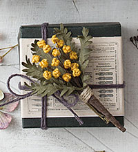 Ao さんの草花ブローチ テナライ 手づくりタウン 日本ヴォーグ社