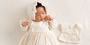 やさしい赤ちゃん服 0～1歳　まいにち服とアニバーサリーウエア