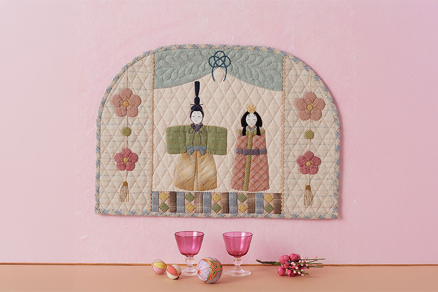 陽の光、春の風、桃の花 - 手づくりで迎える桃の節句