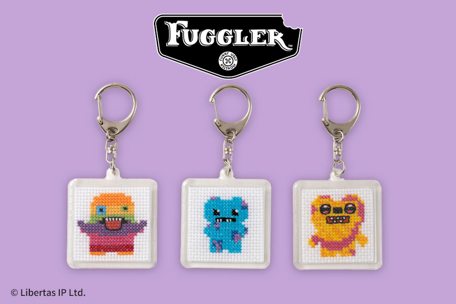 ファグラークロスステッチキーホルダー